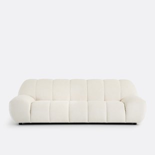 4-zits bank van dik fluweel Nuria