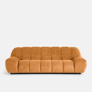 4-zits bank van dik fluweel Nuria