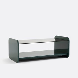 Salontafel van lak en gehard glas, Ericson