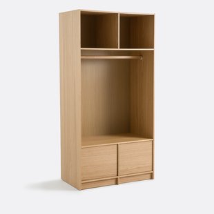 Modulaire kleerkast met eikenfineer L100 cm, Senssia