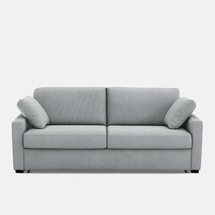 Slaapbank in ribfluweel, Comfort Bultex®, Timor