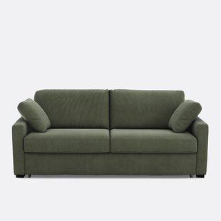 Slaapbank in ribfluweel, Comfort Bultex®, Timor