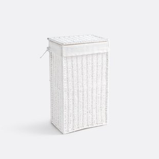 Linnenmand in gevlochten papier, Papeli