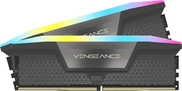 CORSAIR Vengeance RGB 64GB (2x32GB) DDR5 DIMM 6000MT/s CL40 XMP