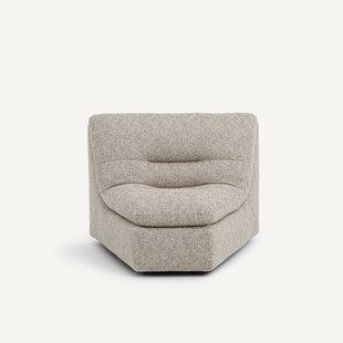 Modulaire hoek in gemengd katoen, Giuliano