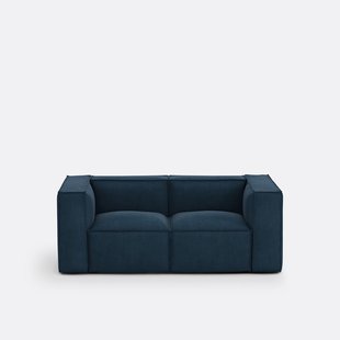 Modulaire bank, 2-zit, ribfluweel, Seven