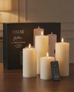 LED-kaarsen Cadeaubox