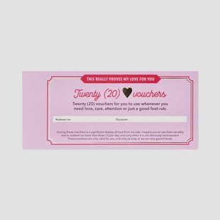 Liefdesbonnen - Engels