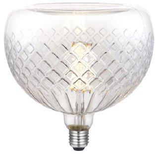 Daylight Italia Bellaluce 1 LED Lamp - Ø 19 x 18,7 cm - E27 - 10W dimbaar - 2700K - transparant