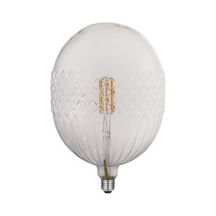 Daylight Italia Bellaluce 2 LED Lamp - Ø 21 x 32,5 cm - E27 - 10W dimbaar - 2700K - transparant