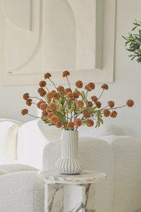 Boeket Pompom Koffie