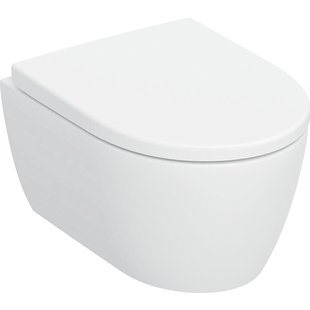 Wandcloset Geberit iCon Compact WC Diepspl. TurboFlush SC QR Wit
