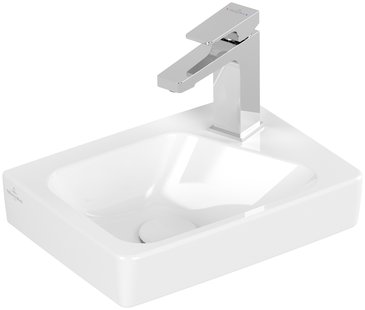 Villeroy & Boch Architectura Fontein 36x26x13 cm met Overloop White Alpine