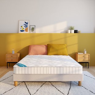 Matras in HR-schuim en traagschuim 20cm