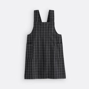 Japanse schort, geweven/geverfde ruiten, Tissala