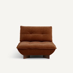 Modulaire zetel in chenille fluweel, Kaori