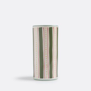 Geglazuurde keramische vaas H25 cm, Baldia