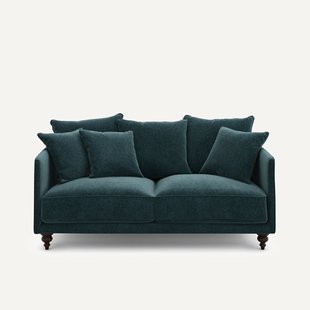 Compacte fluwelen chenille bank, Lazare