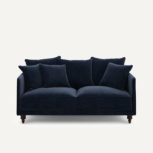 Compacte fluwelen chenille bank, Lazare