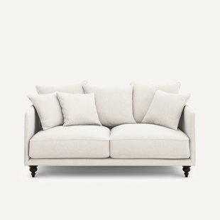 Compacte fluwelen chenille bank, Lazare