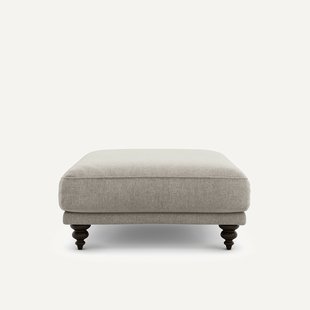 Voetenbank van fluweel chenille, Lazare