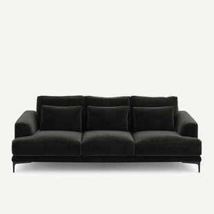 4-zits fluwelen chenille bank, Marsile