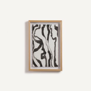 Handgeschilderd schilderij op rijstpapier, ONDE