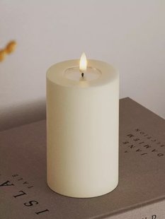 LED Stompkaars Creme - ø 7,5 - 12,5 cm