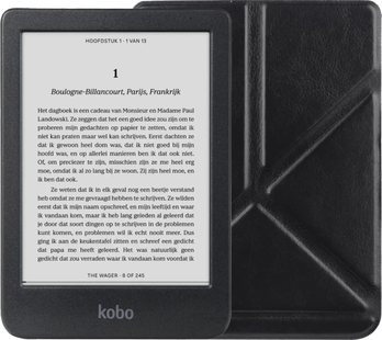 Kobo Clara BW Zwart + BlueBuilt Book Case Zwart