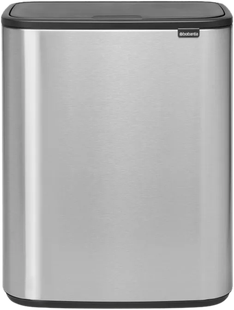 Brabantia Bo Touch Bin 2 x 30 Liter Rvs Fingerprint Proof