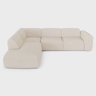 Hoekbank Myra links ribstof | SIA Home