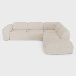 Hoekbank Myra rechts ribstof | SIA Home