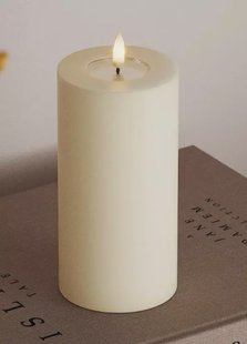 LED Stompkaars Creme - ø 7,5 - 15 cm