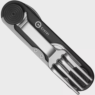 Civivi Partake C24032C-1, Stainless Steel, Black Aluminum, outdoorbestek