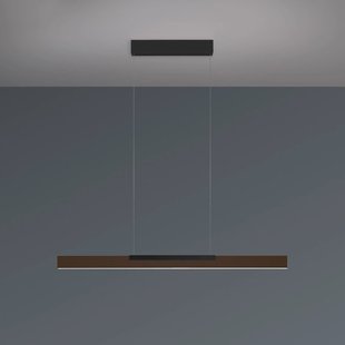 Bopp LED hanglamp Nano 2.0, lengte 100 cm, brons/zwart