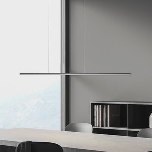 Bopp LED hanglamp Baseline 2.0, zwart, lengte 119 cm