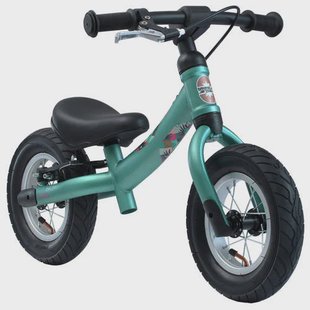 BikeStar Sport, 2 in 1 meegroei loopfiets, 10 inch, groen