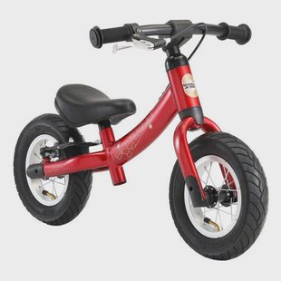 BikeStar Sport, 2 in 1 meegroei loopfiets, 10 inch, rood