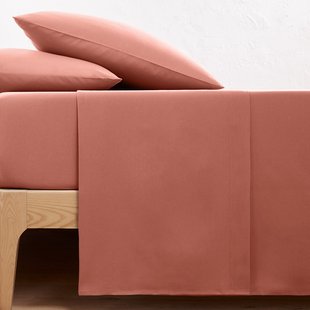 Effen plat laken in bio katoen, Scenario