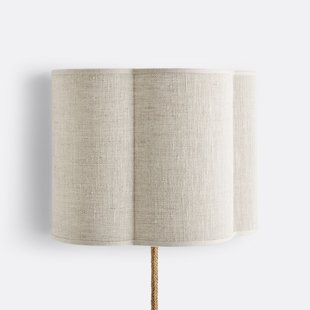 Wandlamp in linnen, Thade