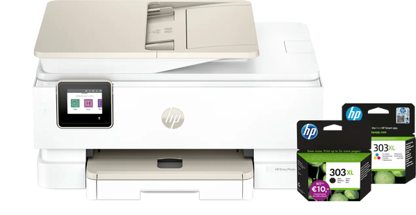 HP Envy Photo 7930 All-in-One + 1 extra zwarte XL + 1 kleuren cartridge