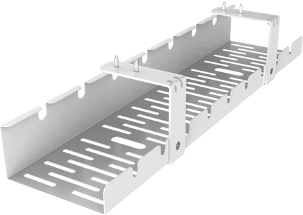 Euroseats Kabelgoot Wit