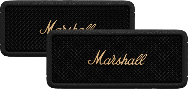 Marshall Emberton III BT Black & Brass Duo Pack