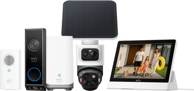 EufyCam S4 + HomeBase 3 + Video Doorbell E340 + Smart Display E10