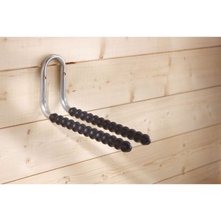 Mottez Dubbele Haak Zwart Metaal Ø20mm 400mm