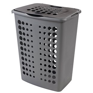 Curver Wasmand Victor Zilver Antraciet 60l