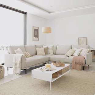 Kave Home 4-zits Hoekbank 'Galene' kleur Beige