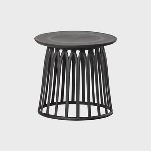 WOOOD Outdoor Bijzettafel 'Boy' 50cm, kleur Zwart