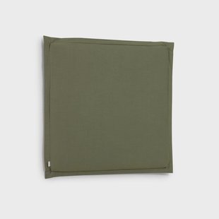 Kave Home Hoofdbord 'Tanit' 106 x 106cm, kleur Donkergroen