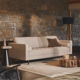 Kave Home 2-zits Bank 'Debra' Chenille, kleur Beige